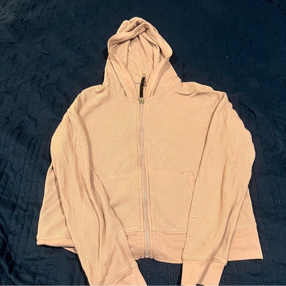 💖 Calvin Klein Performance Waffle Knit Zip-Up Hoodie - Size XL 💖 - Picture 1 of 9